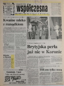 Gazeta Wsp&oacute;łczesna 1997, nr 125