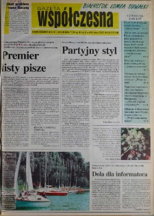 Gazeta Wsp&oacute;łczesna 1997, nr 161