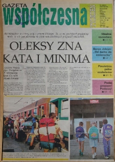 Gazeta Wsp&oacute;łczesna 1997, nr 167
