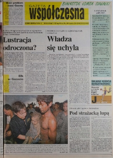 Gazeta Wsp&oacute;łczesna 1997, nr 171