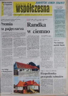 Gazeta Wsp&oacute;łczesna 1997, nr 186