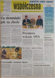 Gazeta Wsp&oacute;łczesna 1997, nr 189