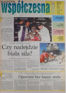 Gazeta Wsp&oacute;łczesna 1997, nr 192