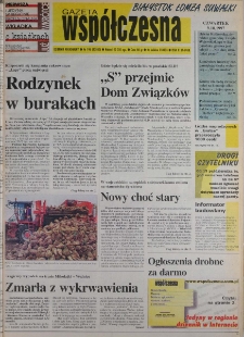 Gazeta Wsp&oacute;łczesna 1997, nr 196