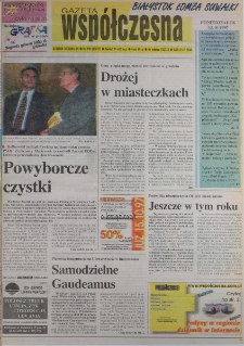 Gazeta Wsp&oacute;łczesna 1997, nr 198