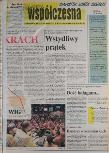 Gazeta Wsp&oacute;łczesna 1997, nr 210