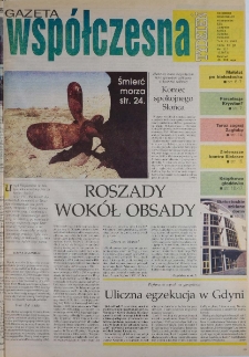 Gazeta Wsp&oacute;łczesna 1997, nr 217