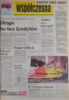 Gazeta Wsp&oacute;łczesna 1997, nr 224
