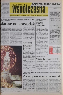 Gazeta Wsp&oacute;łczesna 1997, nr 244