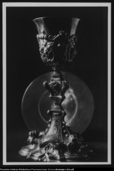 Złotoria, kielich z patyną