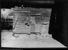 Łabętnik, drewniane chałupy