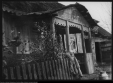 Łabętnik, drewniane chałupy