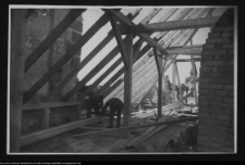 Supraśl, Pałac Opat&oacute;w w czasie odbudowy