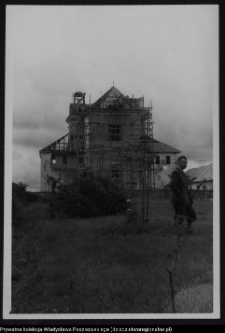 Władysław Paszkowski na fotografii - klasztor w Wigrach