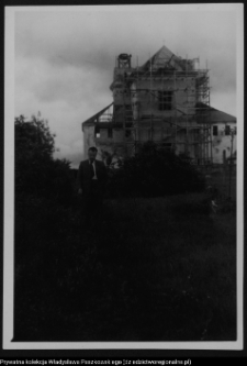 Władysław Paszkowski na fotografii - klasztor w Wigrach