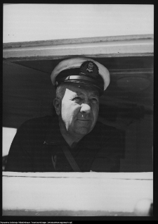 Władysław Paszkowski na fotografii - na Kanale Augustowskim