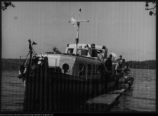 Władysław Paszkowski na fotografii - na Kanale Augustowskim