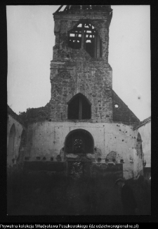 Mieruniszki, ruiny kościoła ewangelickiego