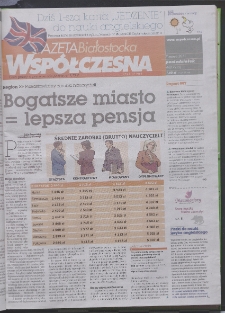 Gazeta Wsp&oacute;łczesna 2011, nr 44