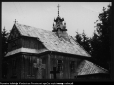 Sokoły, kości&oacute;ł cmentarny Podwyższenia Krzyża Świętego