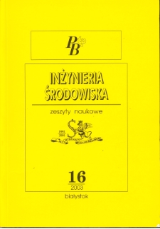 Gospodarka wodno-ściekowa w regionach rolniczo-przemysłowych : materiały konferencyjne. T.1