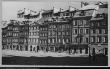 Warszawa, rynek Starego Miasta, pierzeja wschodnia