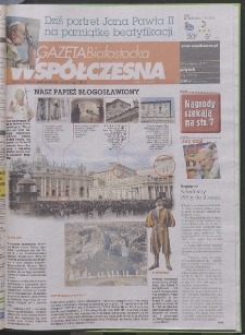 Gazeta Wsp&oacute;łczesna 2011, nr 82