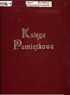 [Kronika Wojewódzkiej Biblioteki Publicznej im. Łukasza Górnickiego w Białymstoku 1986-1987]