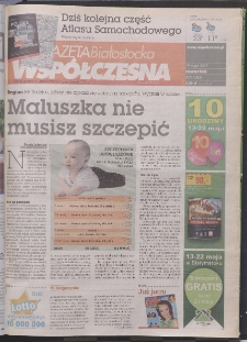 Gazeta Wsp&oacute;łczesna 2011, nr 95