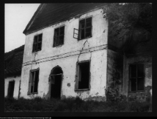 Rapa, ryzalit środkowy elewacji ogrodowej pałacu