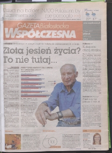 Gazeta Wsp&oacute;łczesna 2011, nr 137