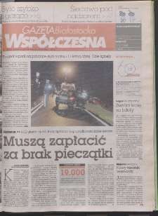 Gazeta Wsp&oacute;łczesna 2011, nr 152