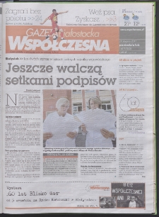 Gazeta Wsp&oacute;łczesna 2011, nr 165