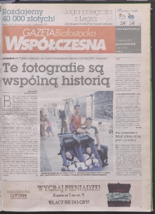 Gazeta Wsp&oacute;łczesna 2011, nr 170