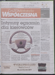 Gazeta Wsp&oacute;łczesna 2011, nr 177