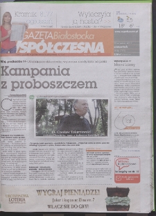 Gazeta Wsp&oacute;łczesna 2011, nr 183