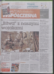 Gazeta Wsp&oacute;łczesna 2011, nr 189
