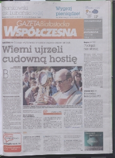 Gazeta Wsp&oacute;łczesna 2011, nr 190