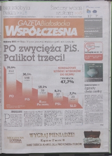 Gazeta Wsp&oacute;łczesna 2011, nr 195