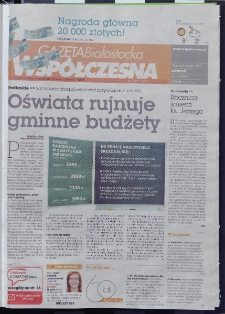 Gazeta Wsp&oacute;łczesna 2011, nr 201