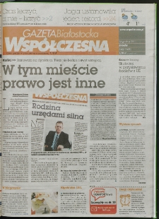Gazeta Wsp&oacute;łczesna 2011, nr 240