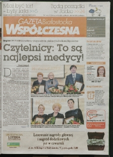Gazeta Wsp&oacute;łczesna 2011, nr 244