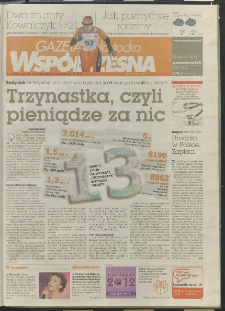 Gazeta Wsp&oacute;łczesna 2012, nr 15