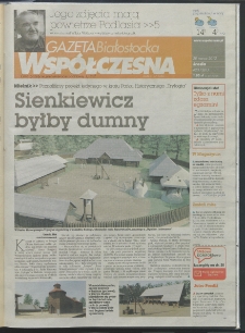 Gazeta Wsp&oacute;łczesna 2012, nr 62
