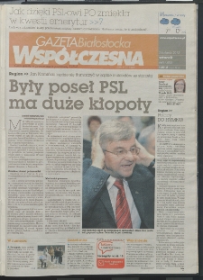 Gazeta Wsp&oacute;łczesna 2012, nr 66
