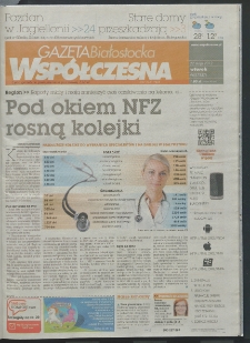 Gazeta Wsp&oacute;łczesna 2012, nr 98