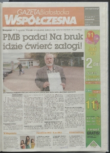Gazeta Wsp&oacute;łczesna 2012, nr 105