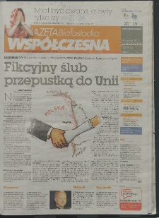 Gazeta Wsp&oacute;łczesna 2012, nr 116