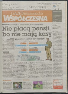 Gazeta Wsp&oacute;łczesna 2012, nr 123