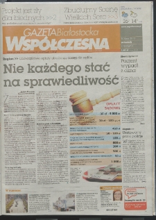 Gazeta Wsp&oacute;łczesna 2012, nr 132